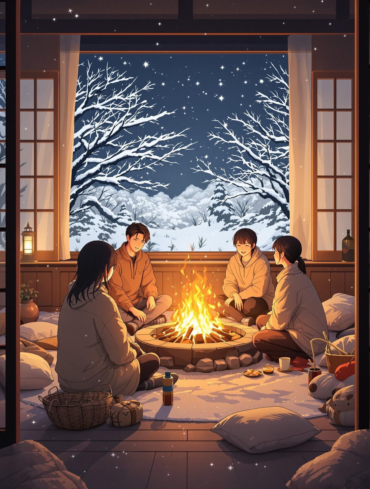 番茄短剧在线 围炉夜话 - 冬夜温暖物语,友谊物语治愈短剧排行榜